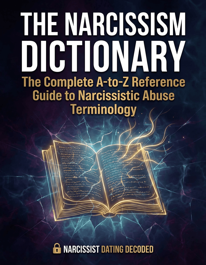 The Narcissism Dictionary — narcissistic abuse guide by Narcissist Dating Decoded