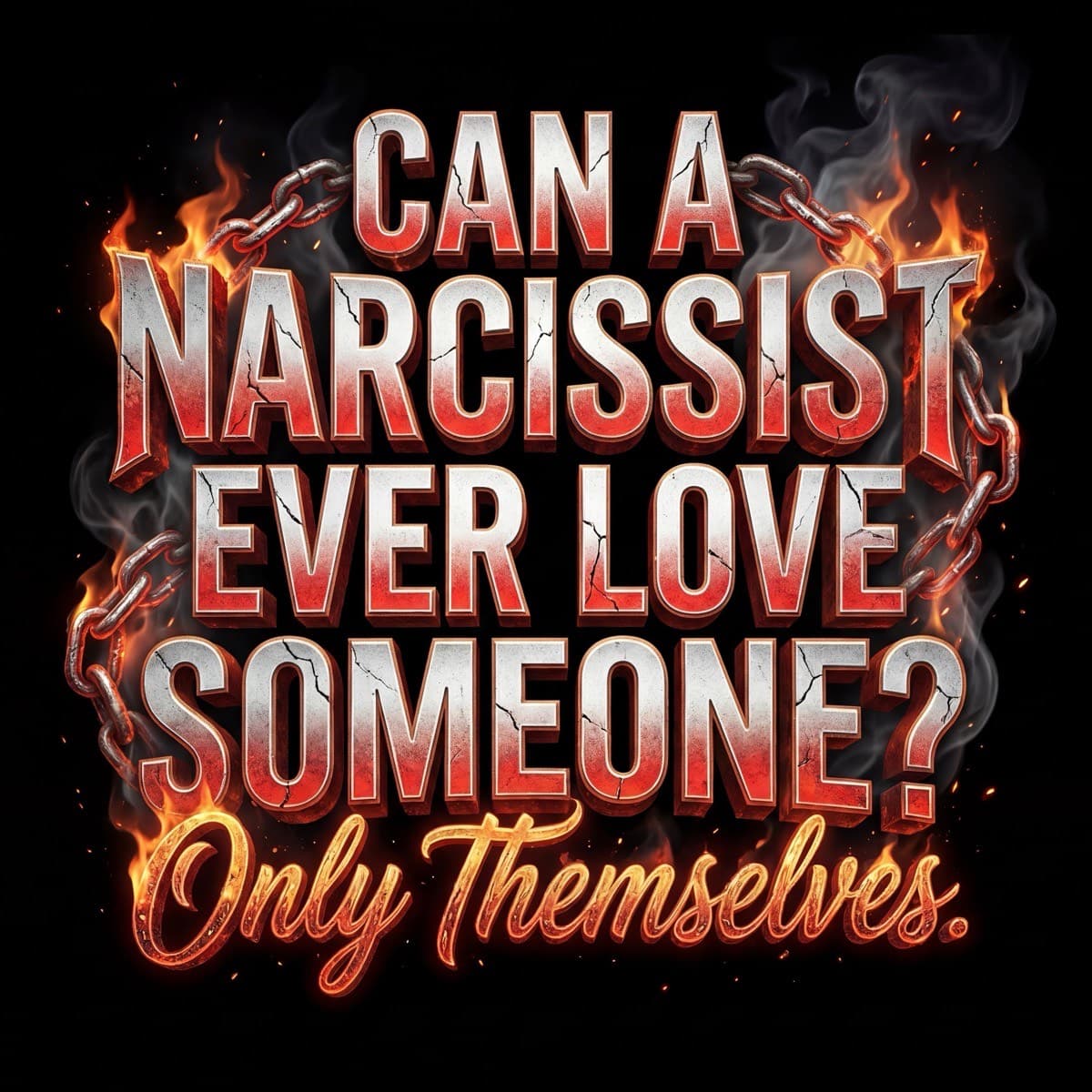 Can a Narcissist Ever Love Someone? Only Themselves