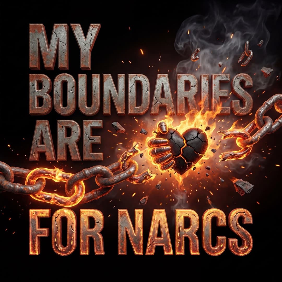My Boundaries Are For Narcs