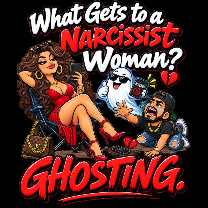 What Gets to a Narcissist Woman? Ghosting.