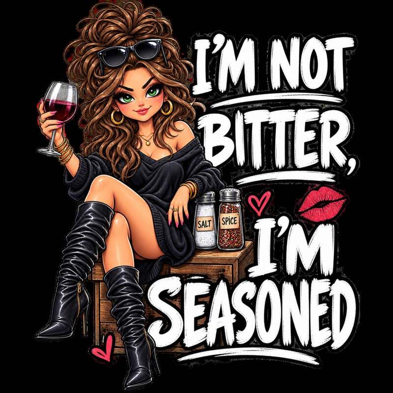 I'm Not Bitter, I'm Seasoned
