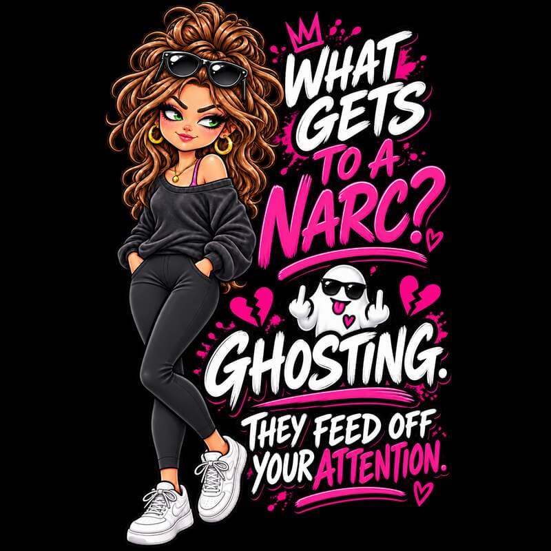 What Gets to a Narc? Ghosting. They Feed Off Your Attention.